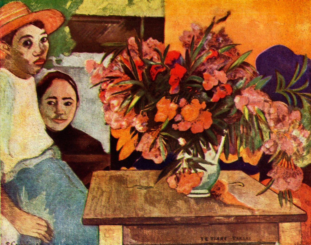 Parasztok virággal, 1936 alkotó: Paul Gauguin