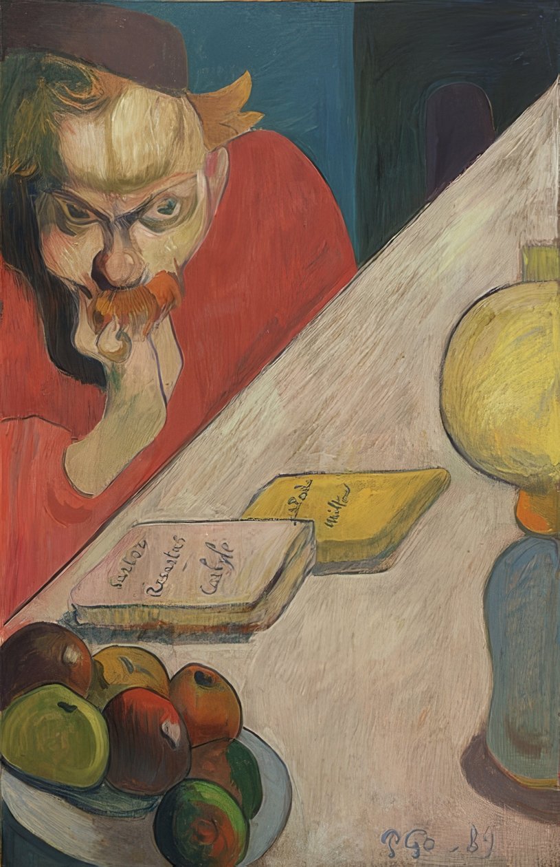 Jacob Meyer de Haan portréja. 1889 alkotó: Paul Gauguin