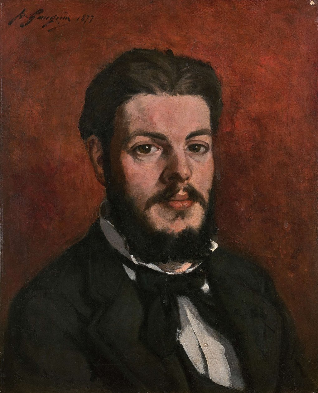 Claude Antoine Charles Favre portréja, 1877. alkotó: Paul Gauguin