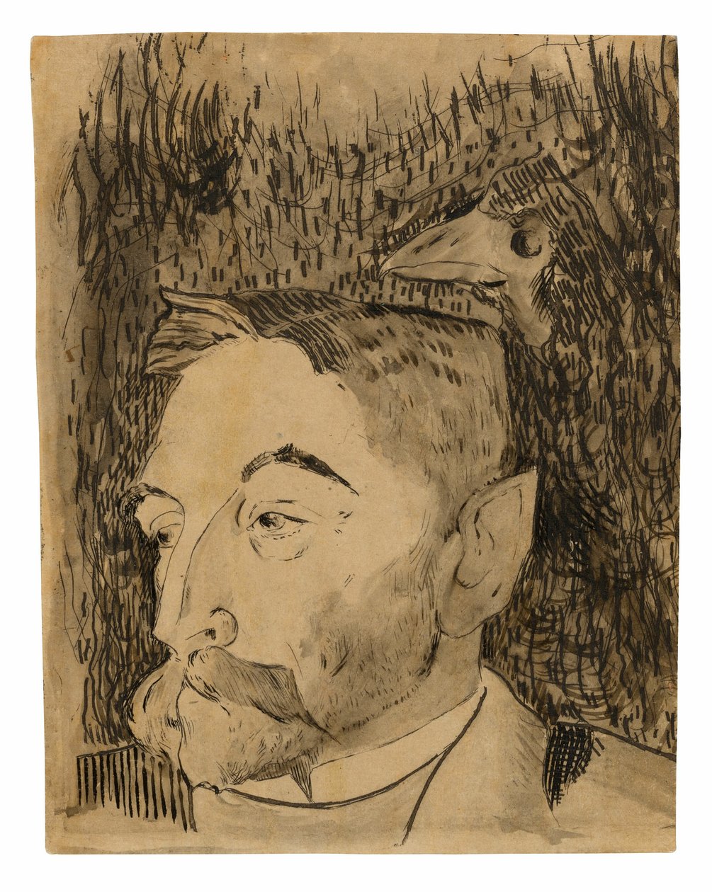 Stéphane Mallarmé portréja alkotó: Paul Gauguin