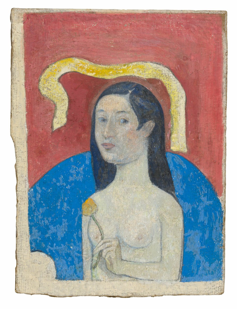 A művész édesanyjának portréja (Éva) alkotó: Paul Gauguin
