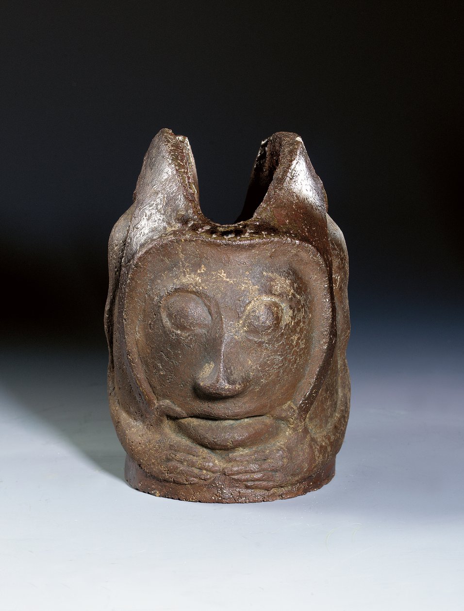 Groteszk fej alakú fazék, 1895 körül alkotó: Paul Gauguin