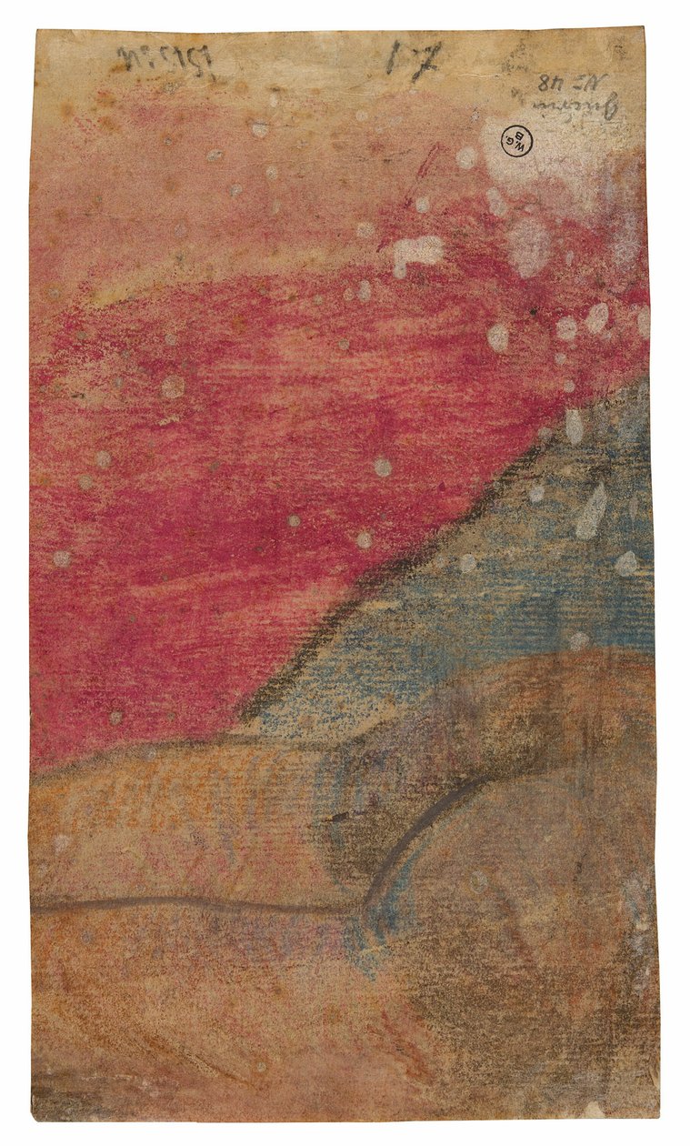Fekvő tahiti (töredék) alkotó: Paul Gauguin
