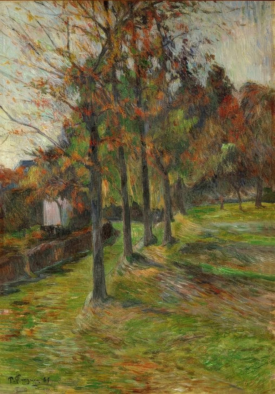 Rouen II út alkotó: Paul Gauguin