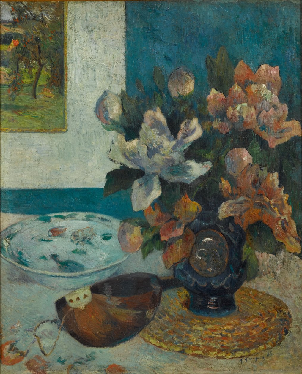 Csendélet mandolinnal, 1885. alkotó: Paul Gauguin