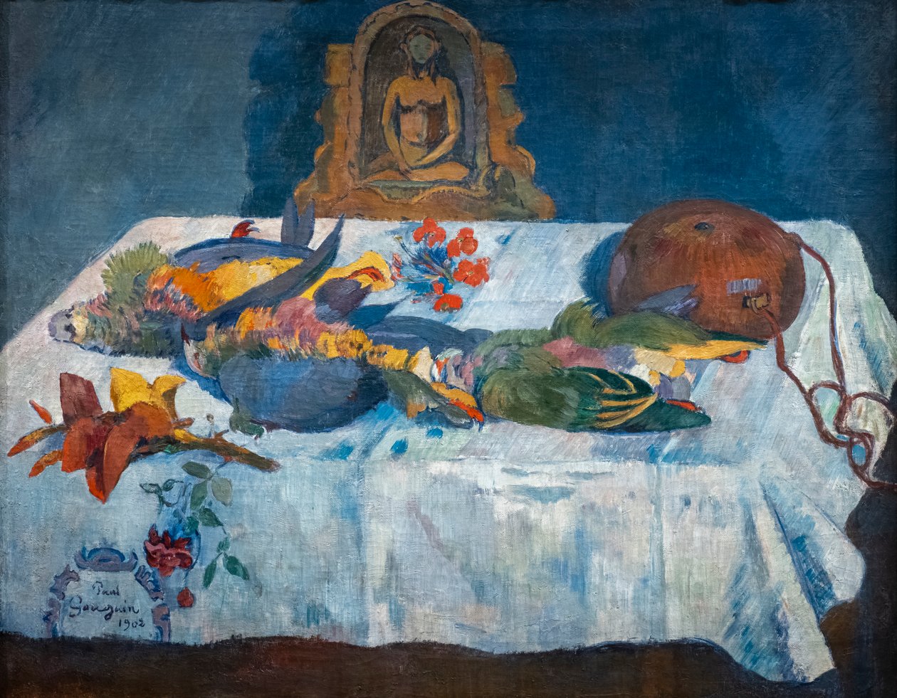 Csendélet papagájokkal alkotó: Paul Gauguin