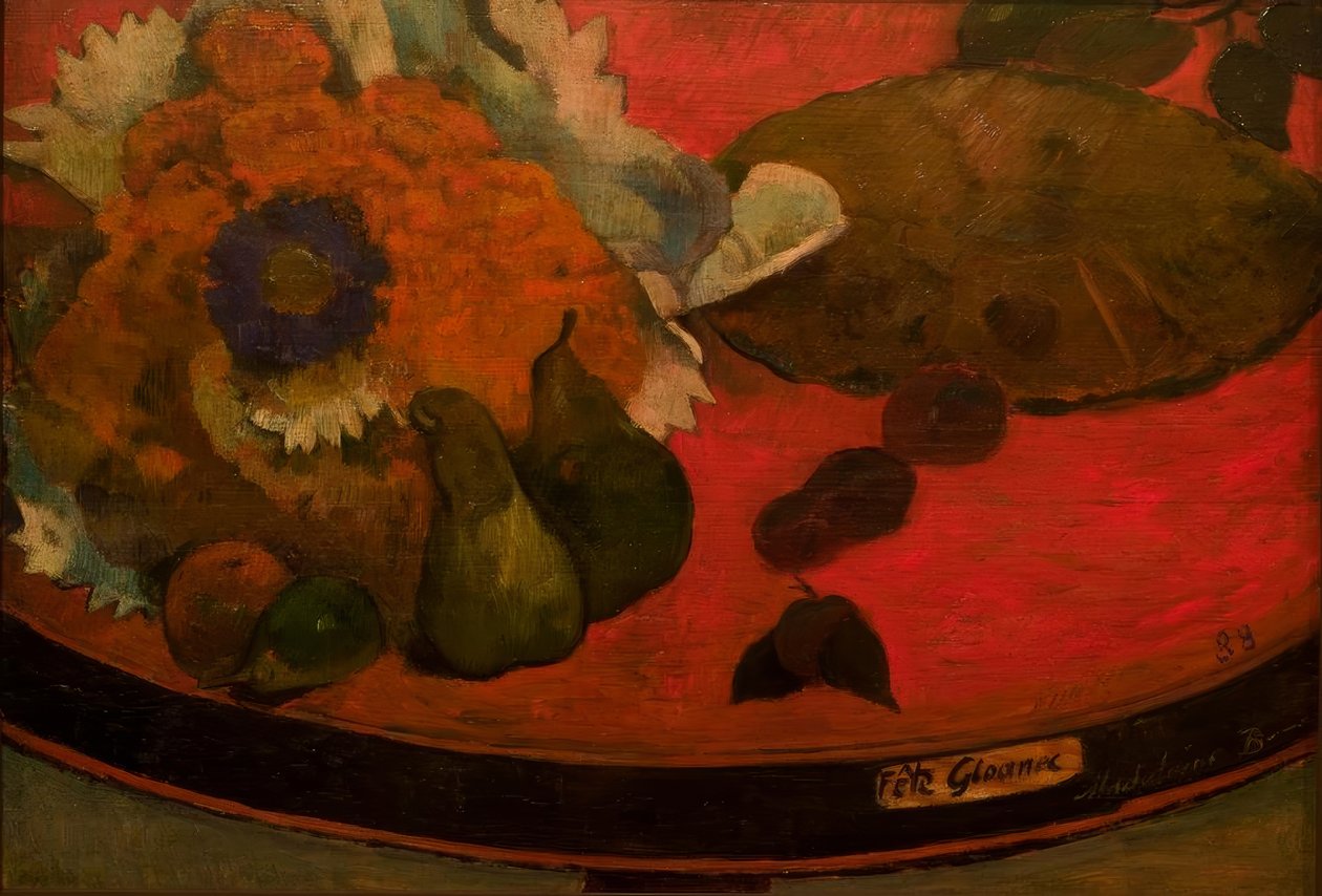Stillleben "Gloanec Fesztivál alkotó: Paul Gauguin