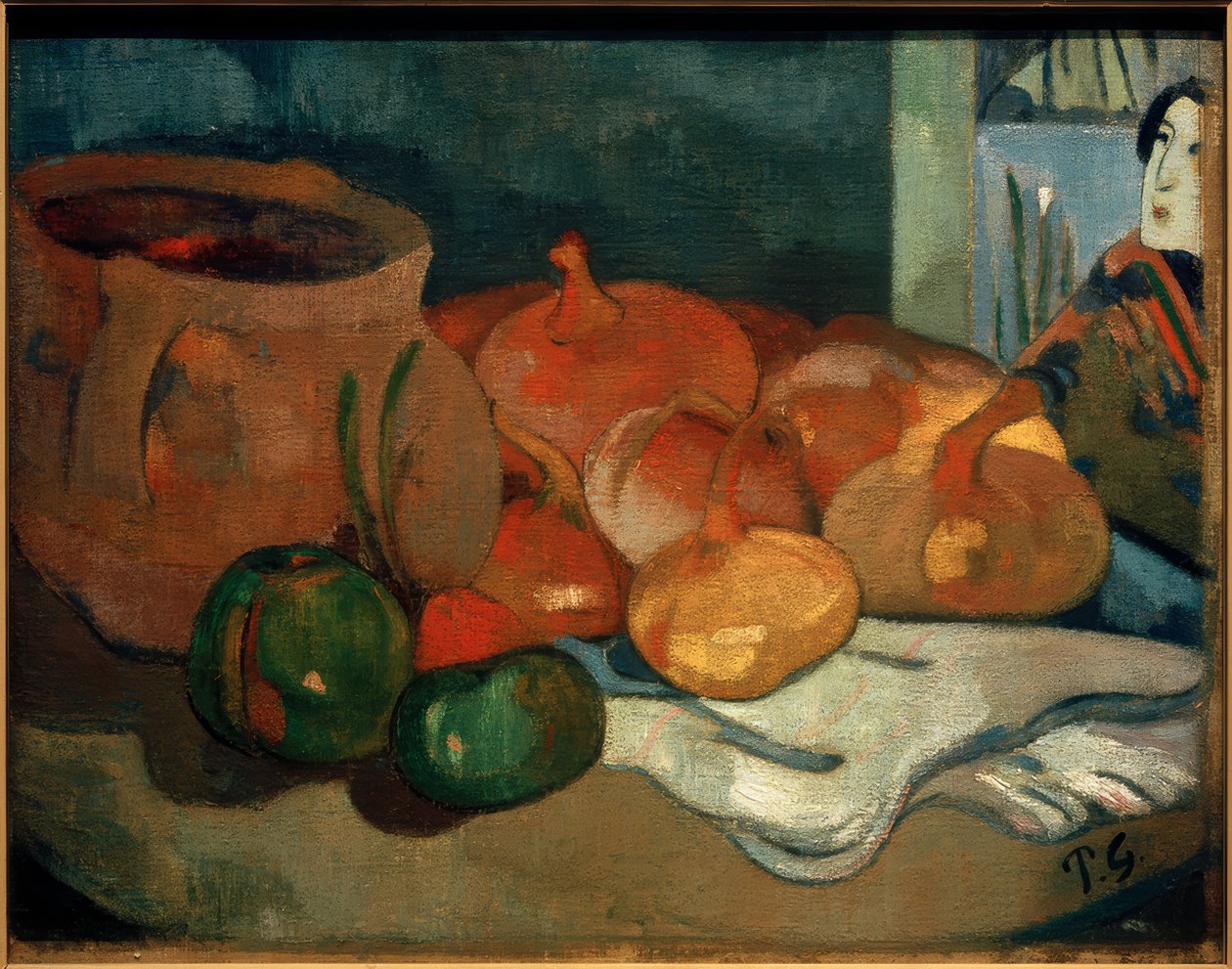 Csendélet hagymával alkotó: Paul Gauguin