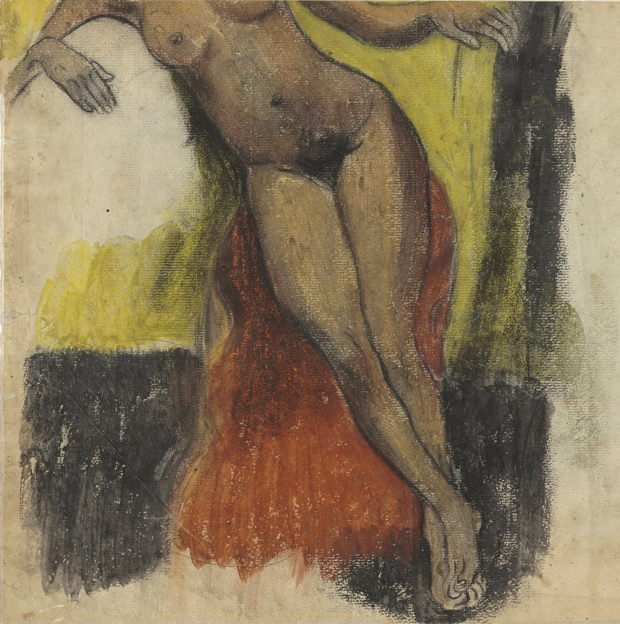 Tanulmány az Aita tamari vahine Judith te parari számára alkotó: Paul Gauguin