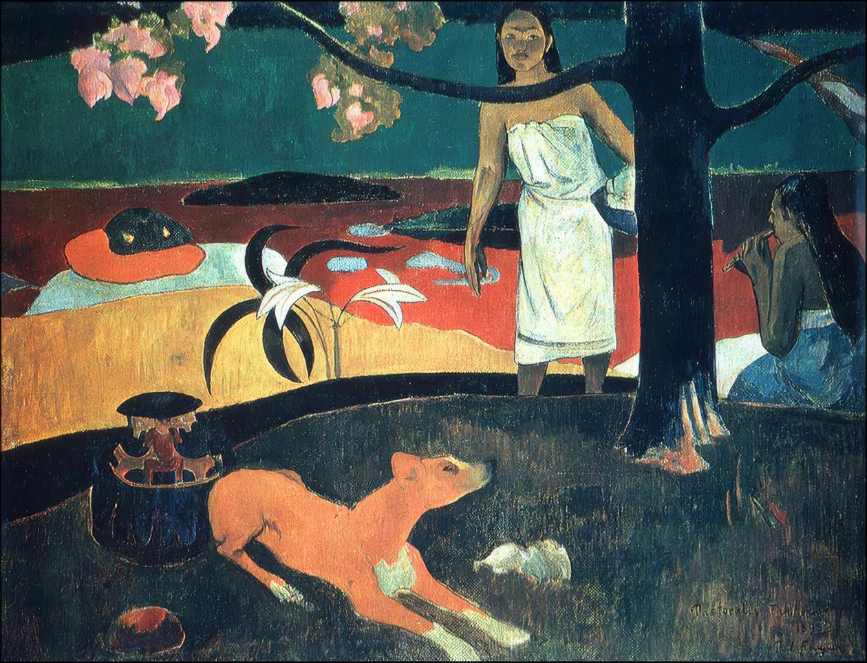 Tahiti: Tahiti Pastoral, Paul Gauguin (1893) alkotó: Paul Gauguin