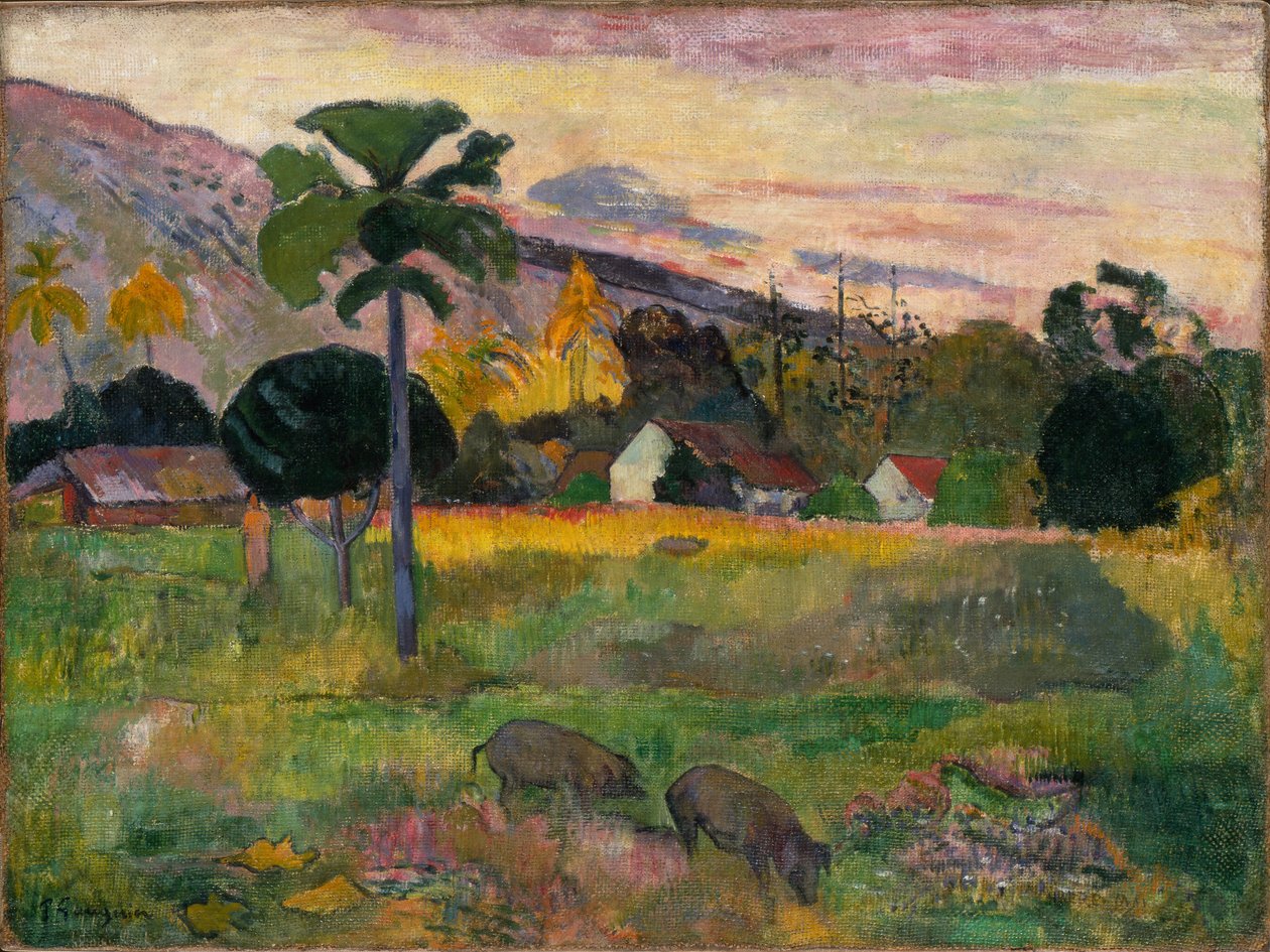 Tahiti: Haere mai Come Here alkotó: Paul Gauguin