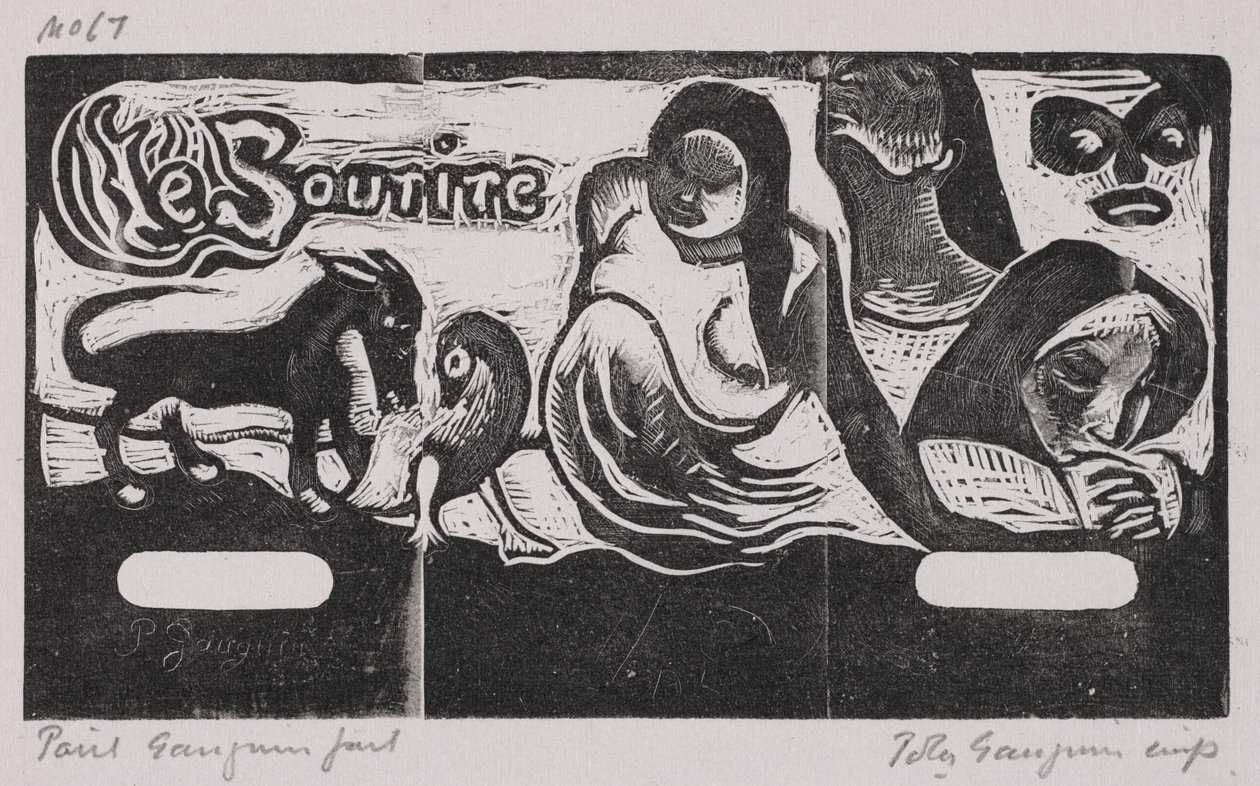 Tahiti sorozat: A mosoly. alkotó: Paul Gauguin