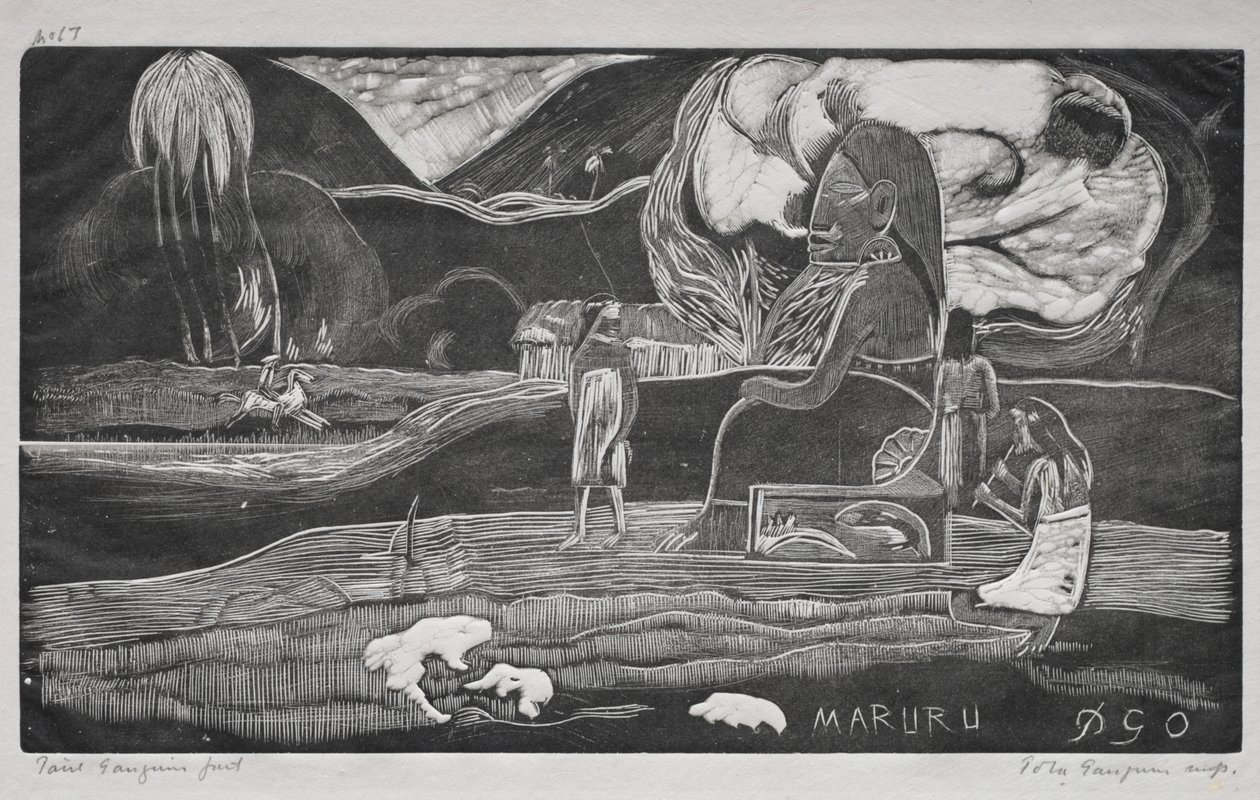 Tahiti sorozat: Istentisztelet alkotó: Paul Gauguin
