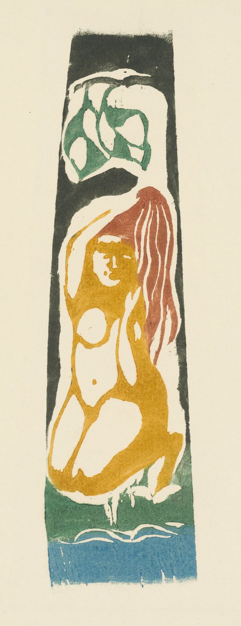 Tahiti nő, 1900 körül alkotó: Paul Gauguin