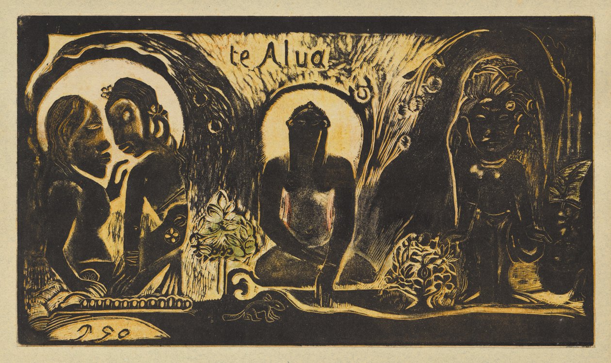 Te Atua (Die Götter) alkotó: Paul Gauguin