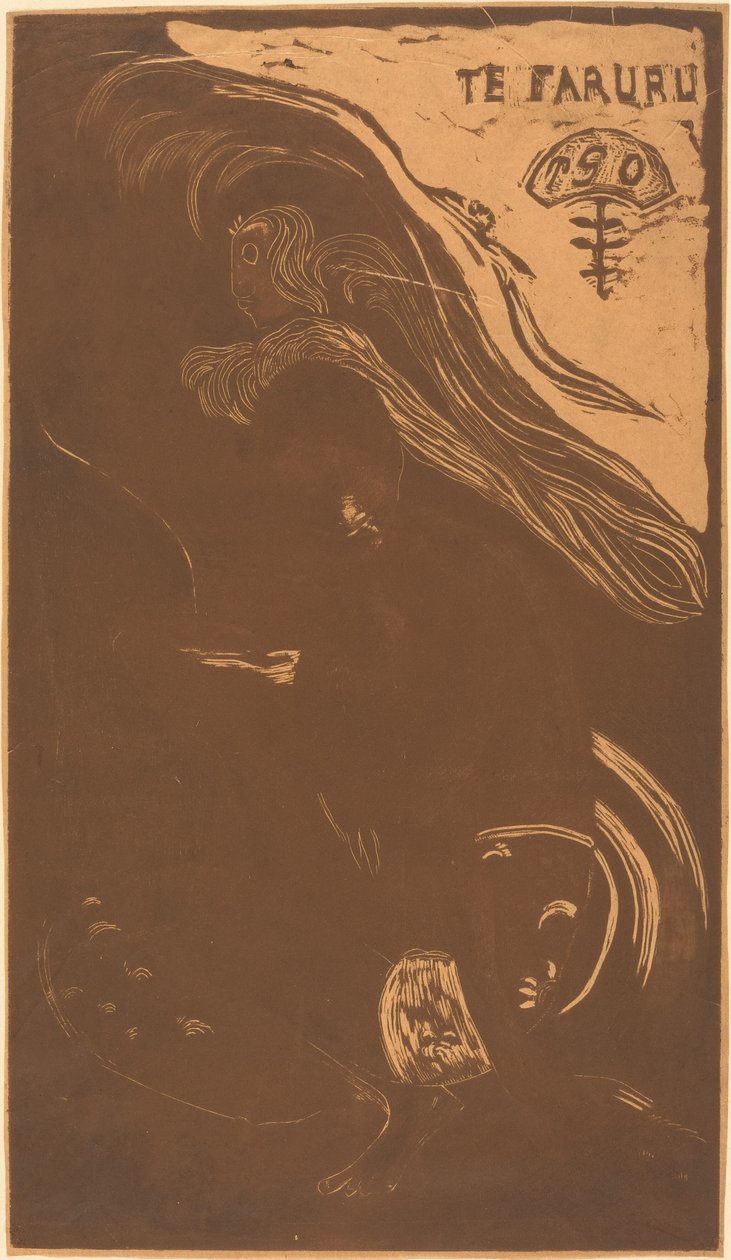 Te Faruru Itt szeretkeznek, 18941895. alkotó: Paul Gauguin