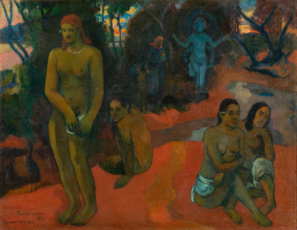 Te Pape Nave Nave (Kellemes vizek) alkotó: Paul Gauguin