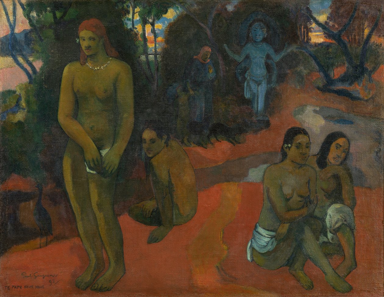 Te Pape Nave Nave (Kellemes vizek) alkotó: Paul Gauguin