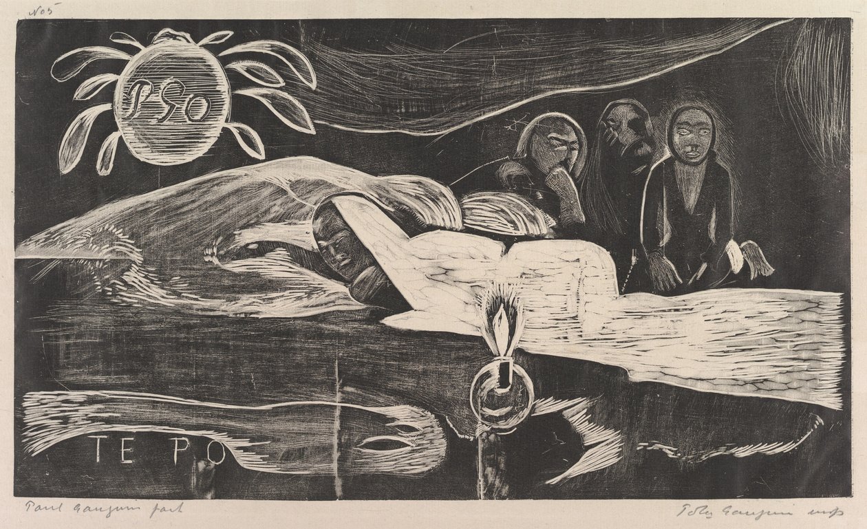 Te Po, 1893-yach. alkotó: Paul Gauguin