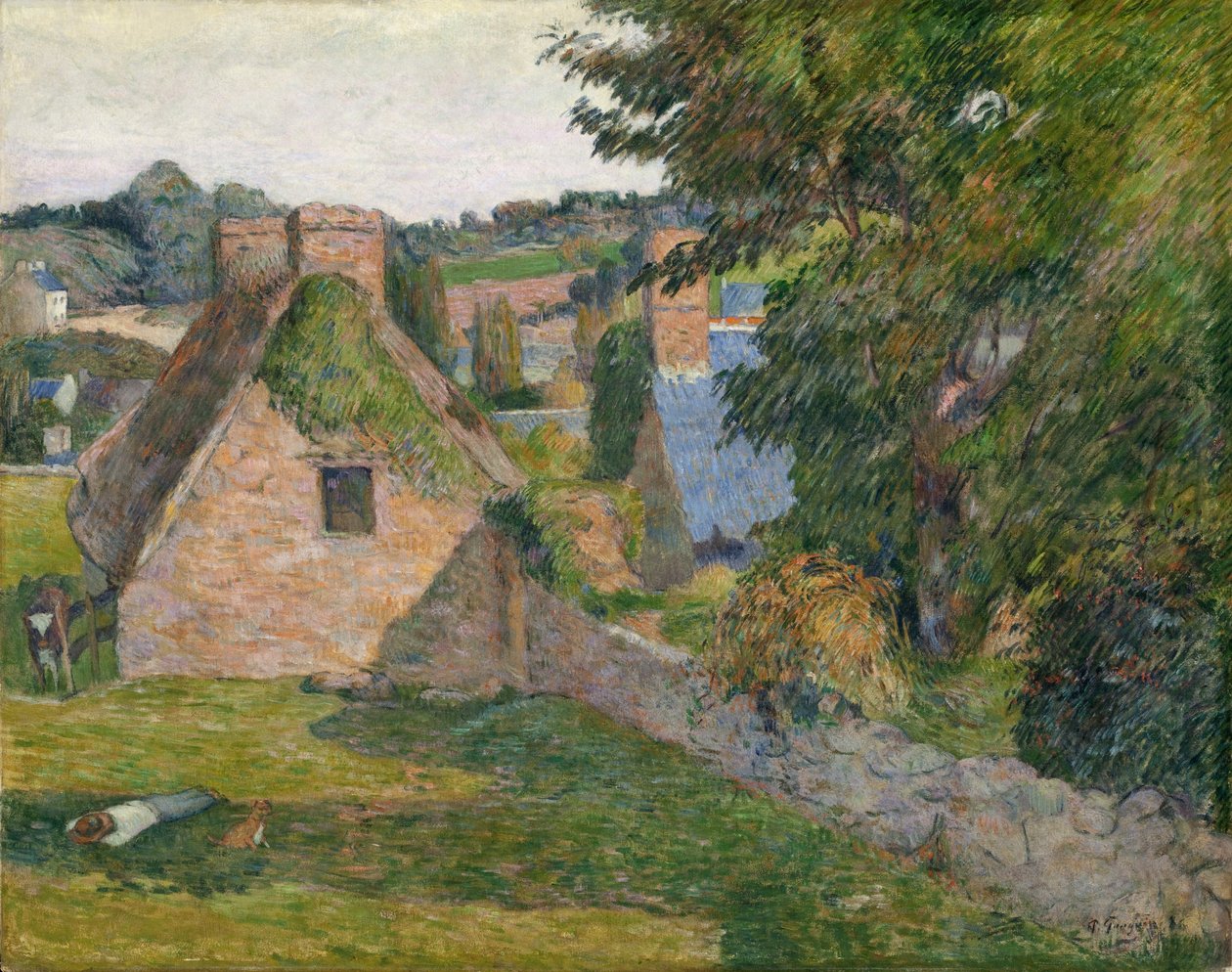 Derout-Lollichon mezője alkotó: Paul Gauguin