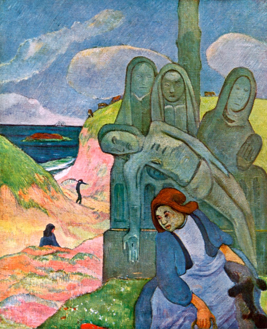 A zöld Krisztus, 1889 1939. alkotó: Paul Gauguin