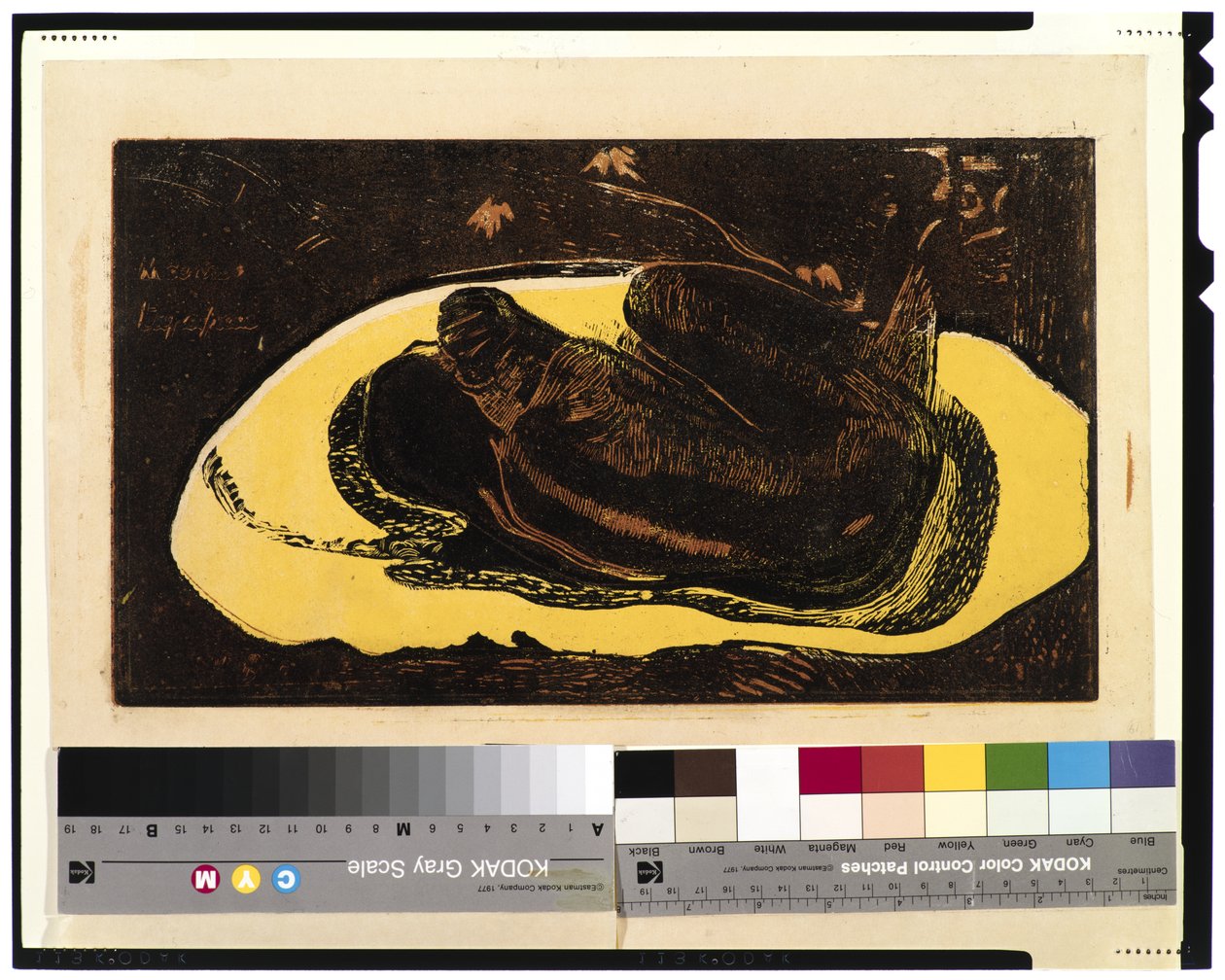 A kísértet őrködik felette, 1893-94 alkotó: Paul Gauguin