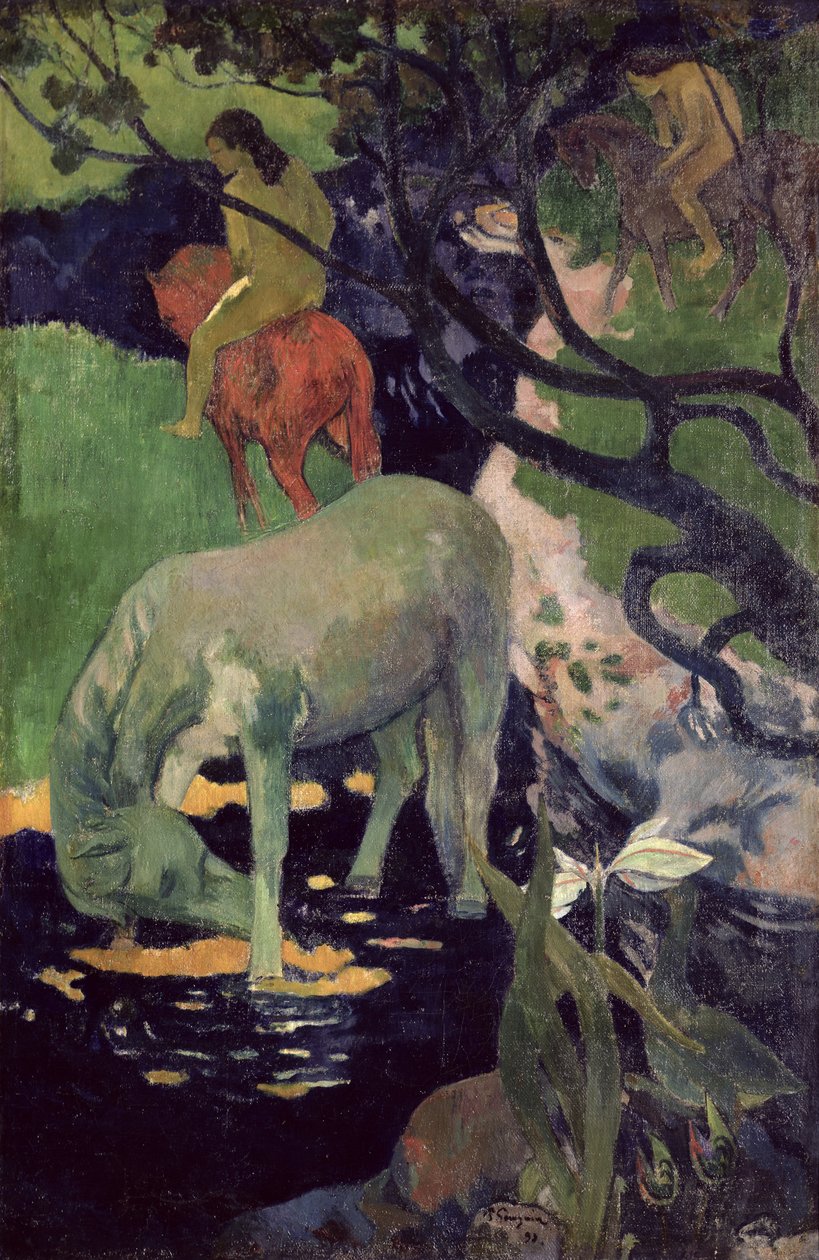 A fehér ló, 1898 alkotó: Paul Gauguin