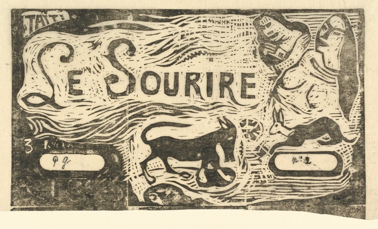 "A mosoly" címlapja alkotó: Paul Gauguin