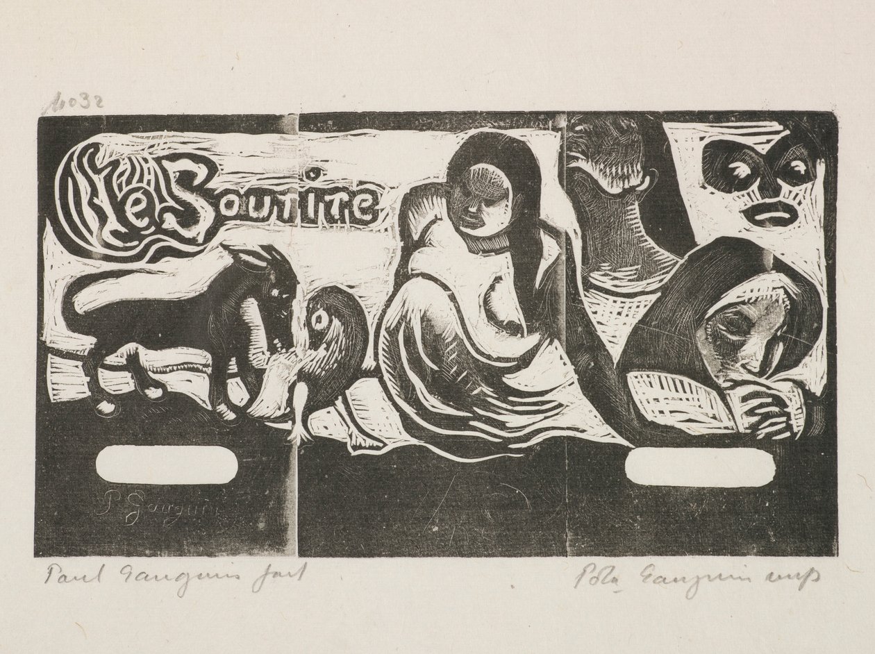 A „Mosoly (Smile Title)” címe alkotó: Paul Gauguin