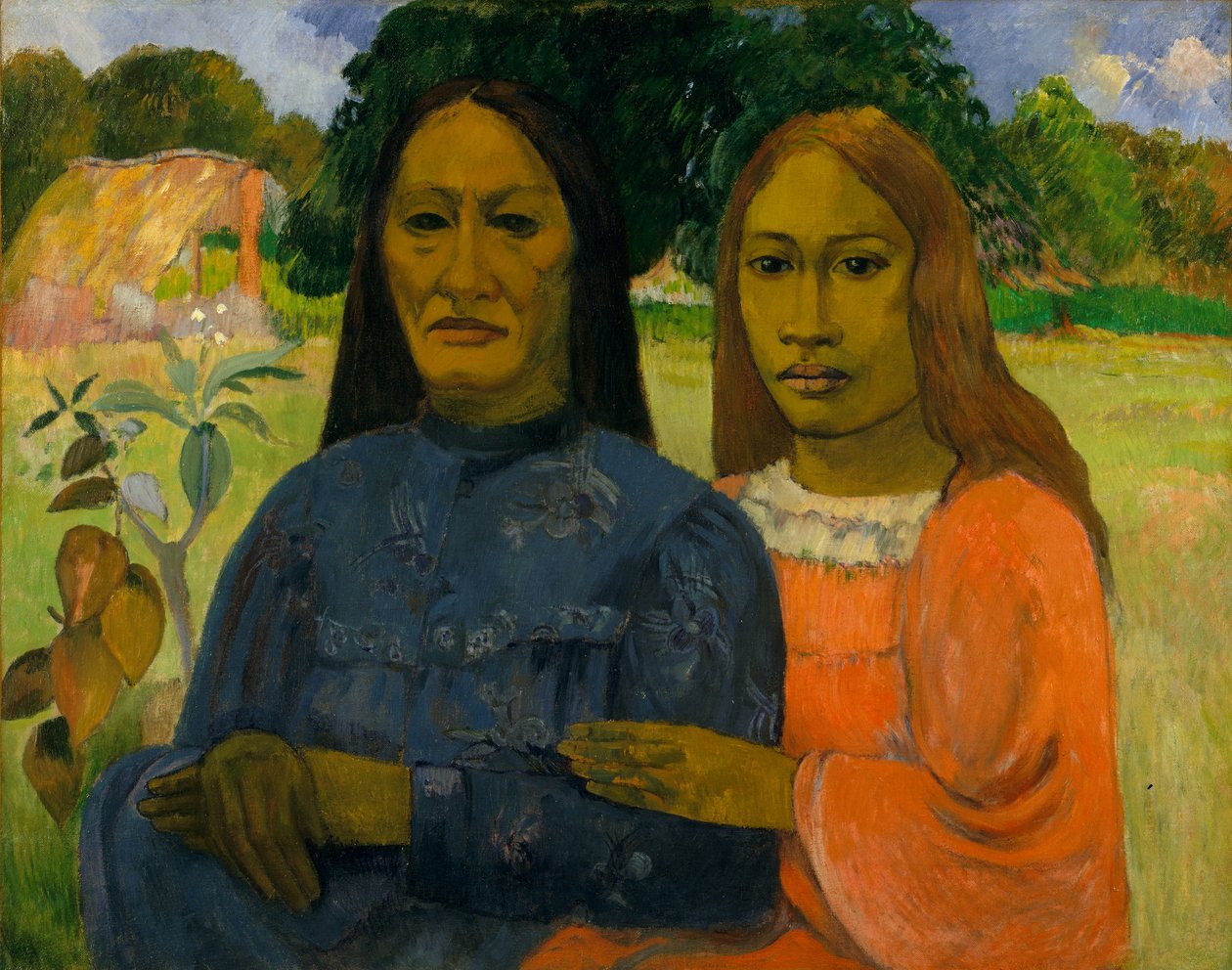 Két nő, 1901 vagy 1902. alkotó: Paul Gauguin