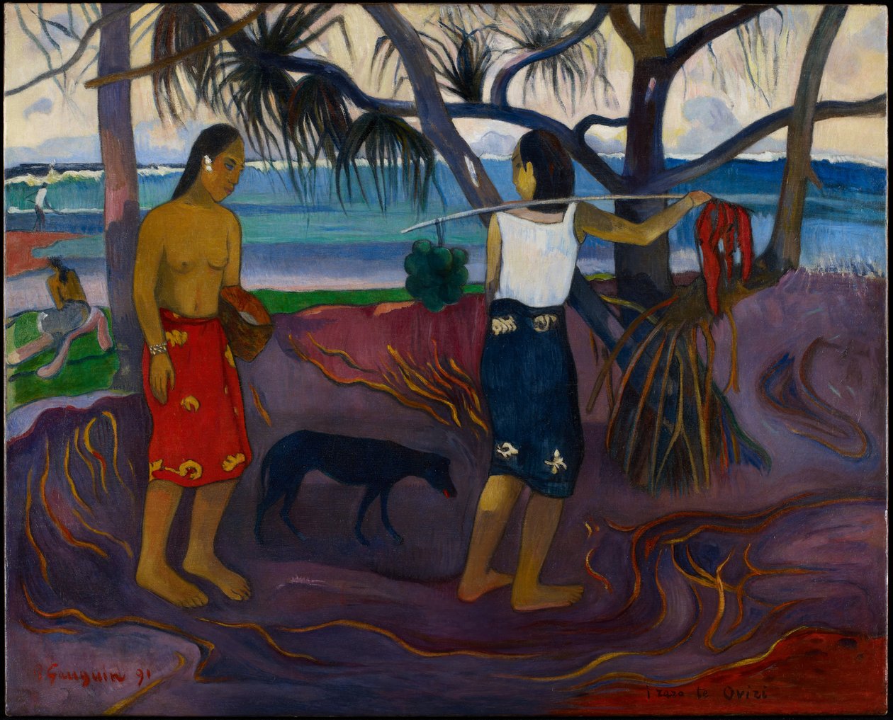 A Pandanus alatt alkotó: Paul Gauguin