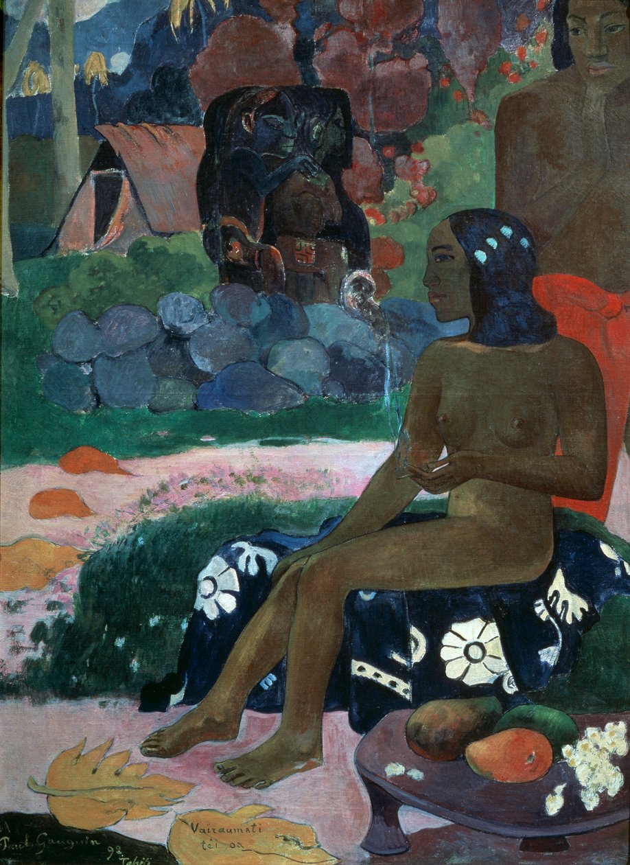 Vairaumati Tei Oa A neve Vairaumati, 1892. alkotó: Paul Gauguin