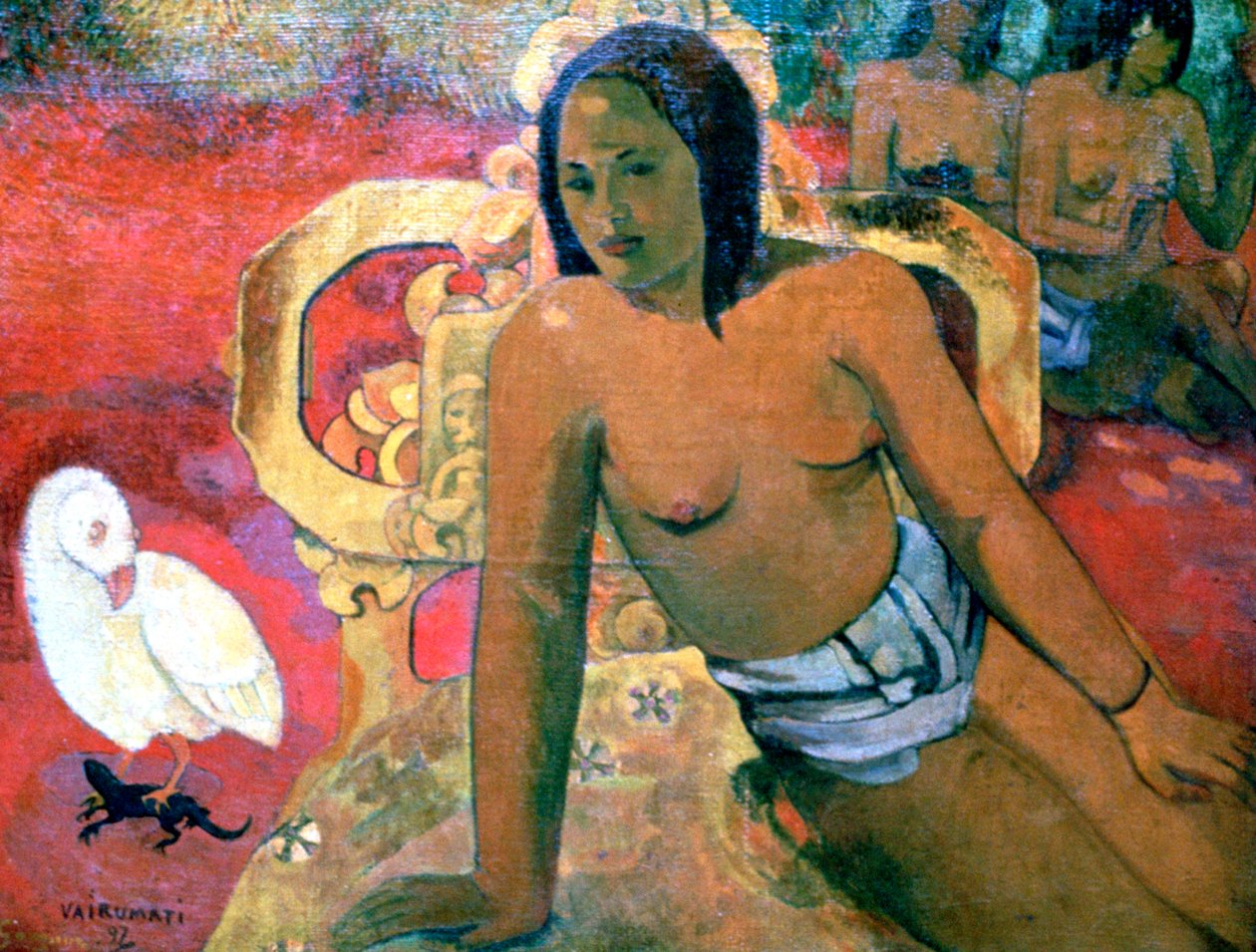 Vairumati, 1896. alkotó: Paul Gauguin
