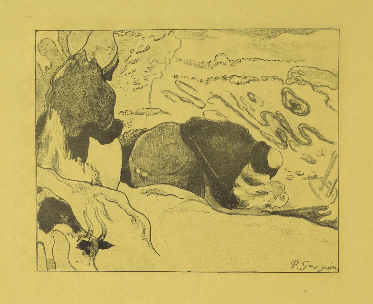 Mosók, 1889 alkotó: Paul Gauguin