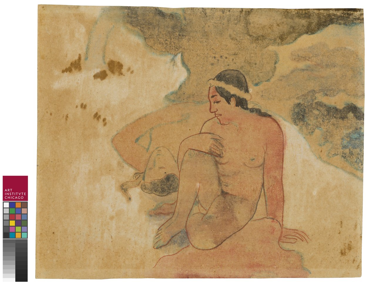 Mit! Féltékeny vagy?, 1894 alkotó: Paul Gauguin