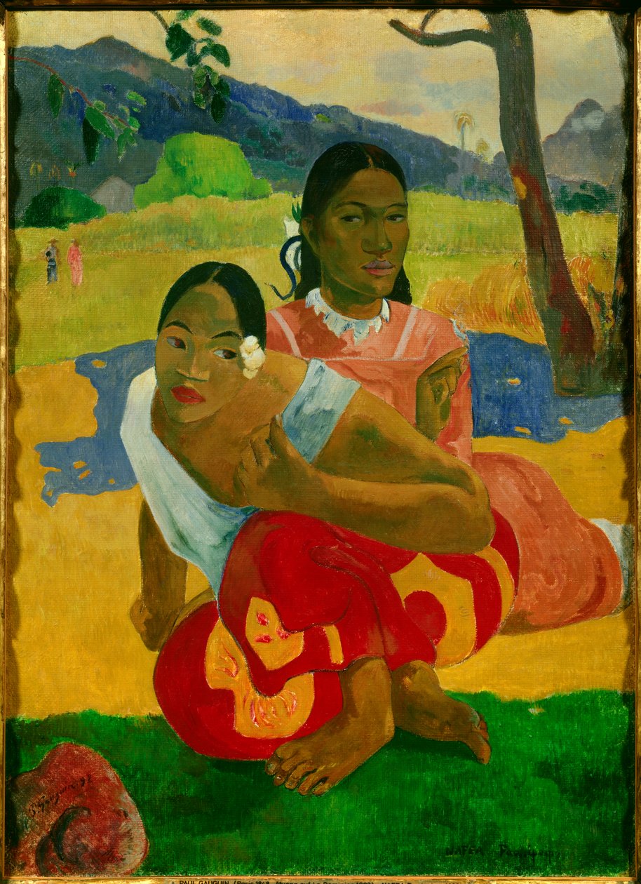 Mikor házasodsz meg? (Nafea faa ipoipo) Paul Gauguin (1848-1903) festménye 1892 alkotó: Paul Gauguin
