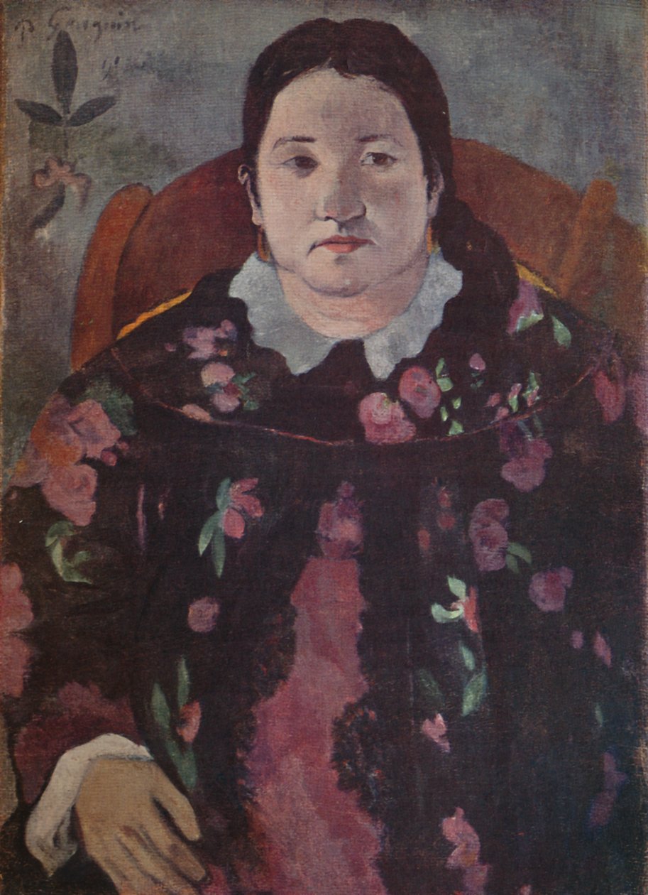 Womans Head, 1923 alkotó: Paul Gauguin