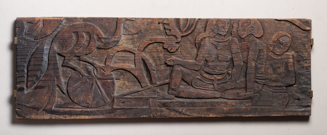 Pávás nők, megkönnyebbülés alkotó: Paul Gauguin
