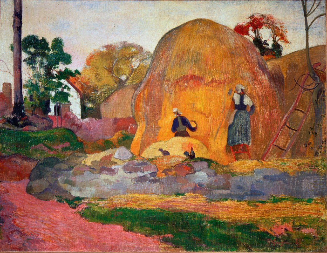 Sárga szénakazal, vagy Aranyszüret alkotó: Paul Gauguin