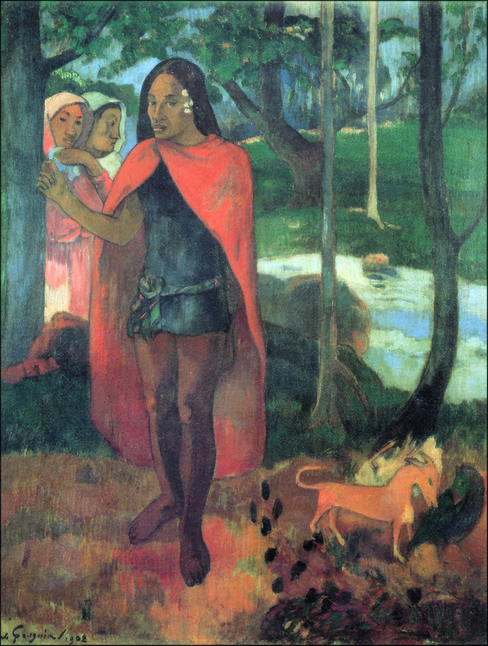 hosszú gerincoszlop alkotó: Paul Gauguin