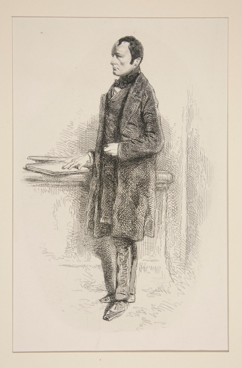 (PAUL DELAROCHE.) alkotó: Paul Gavarni