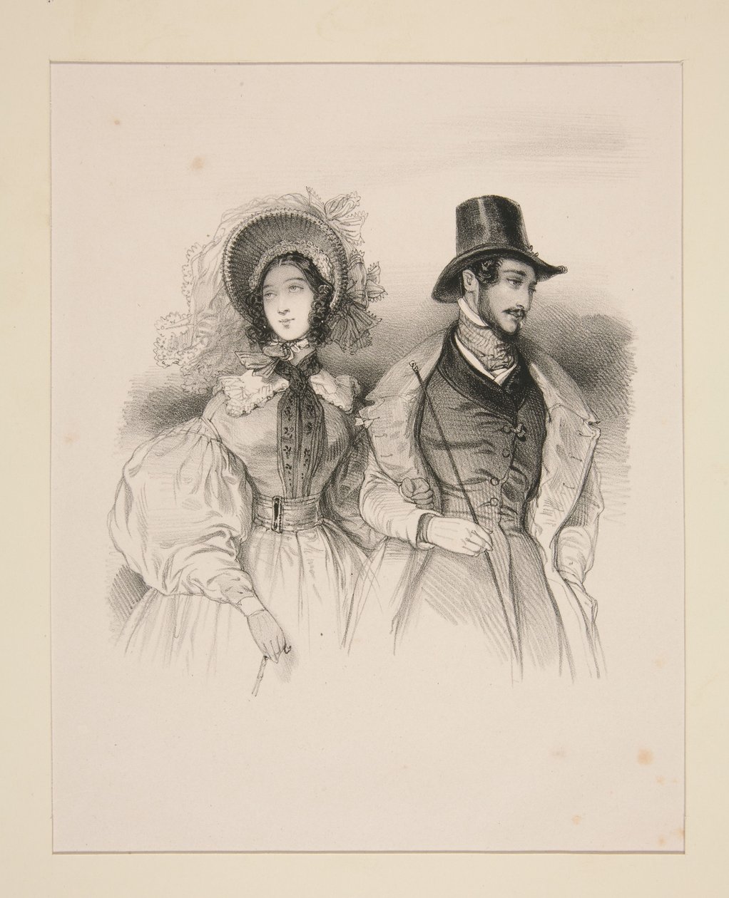 ÁPRILIS alkotó: Paul Gavarni