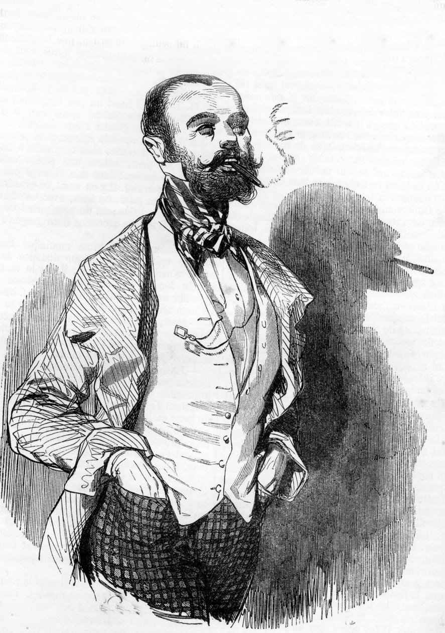 Egy dohányos alkotó: Paul Gavarni