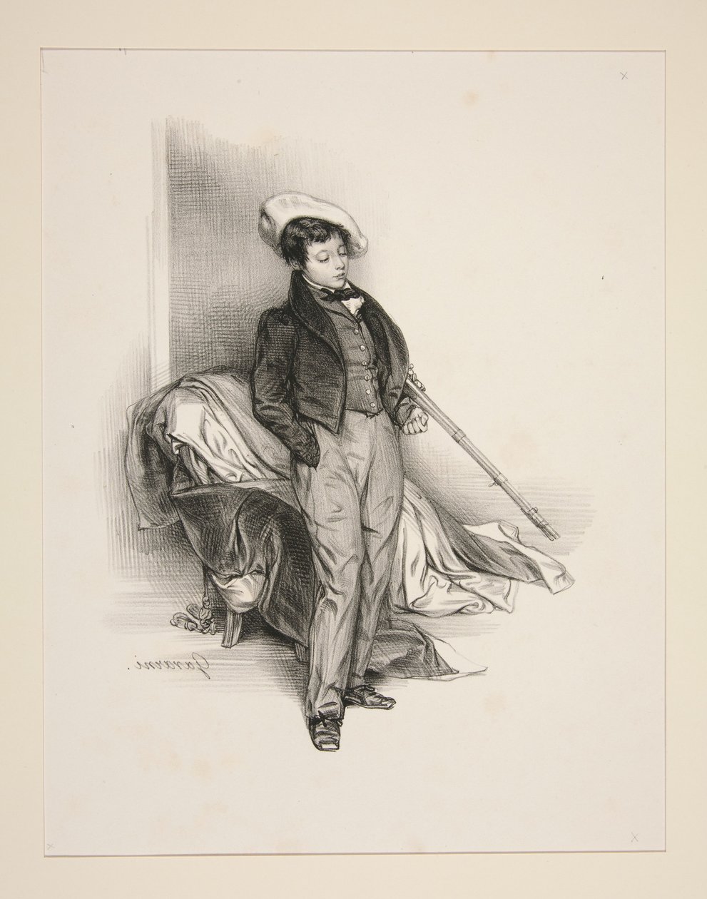 Alfred (Feydeau) alkotó: Paul Gavarni