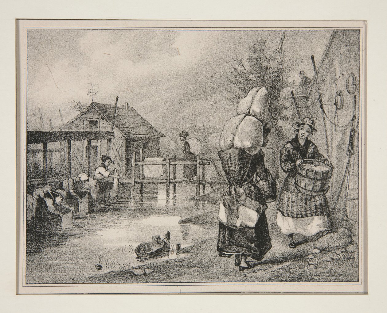 MOSÓGÉPEK. alkotó: Paul Gavarni