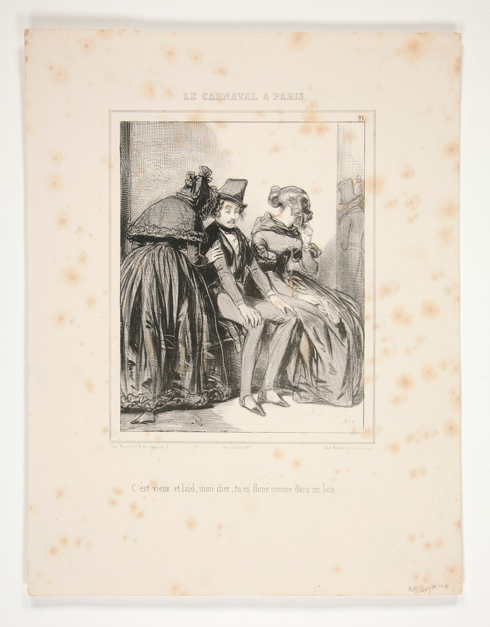 Bal Masque alkotó: Paul Gavarni