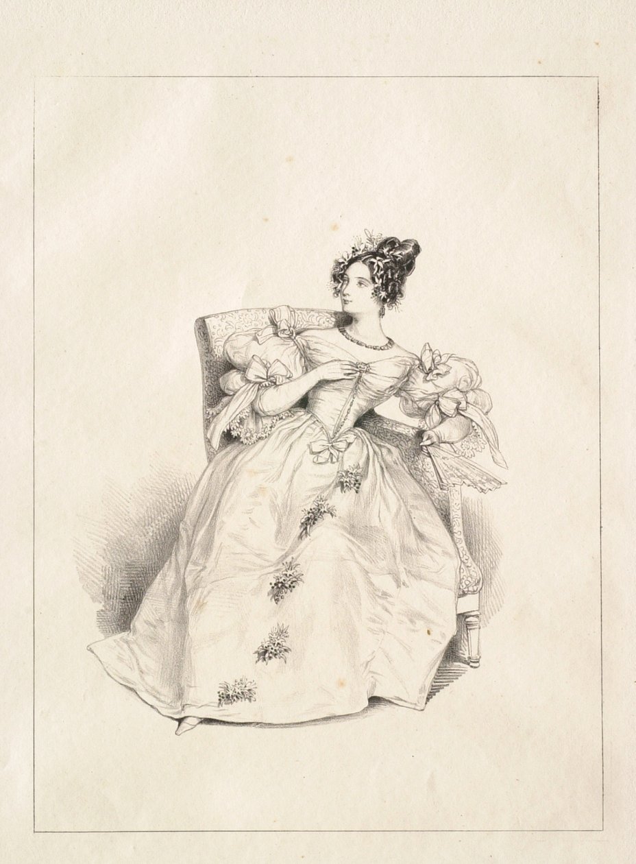 Báli ruha (Robe de bal) alkotó: Paul Gavarni