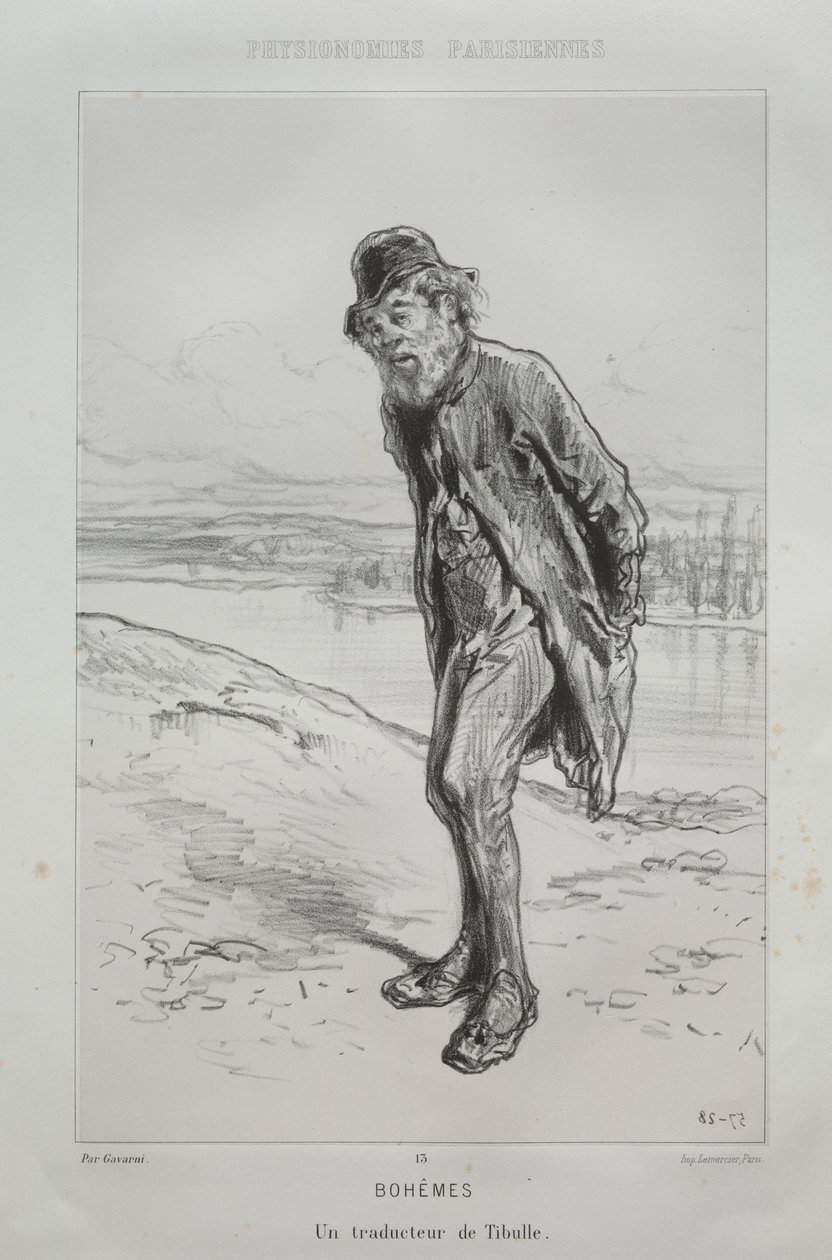 Bohémek alkotó: Paul Gavarni