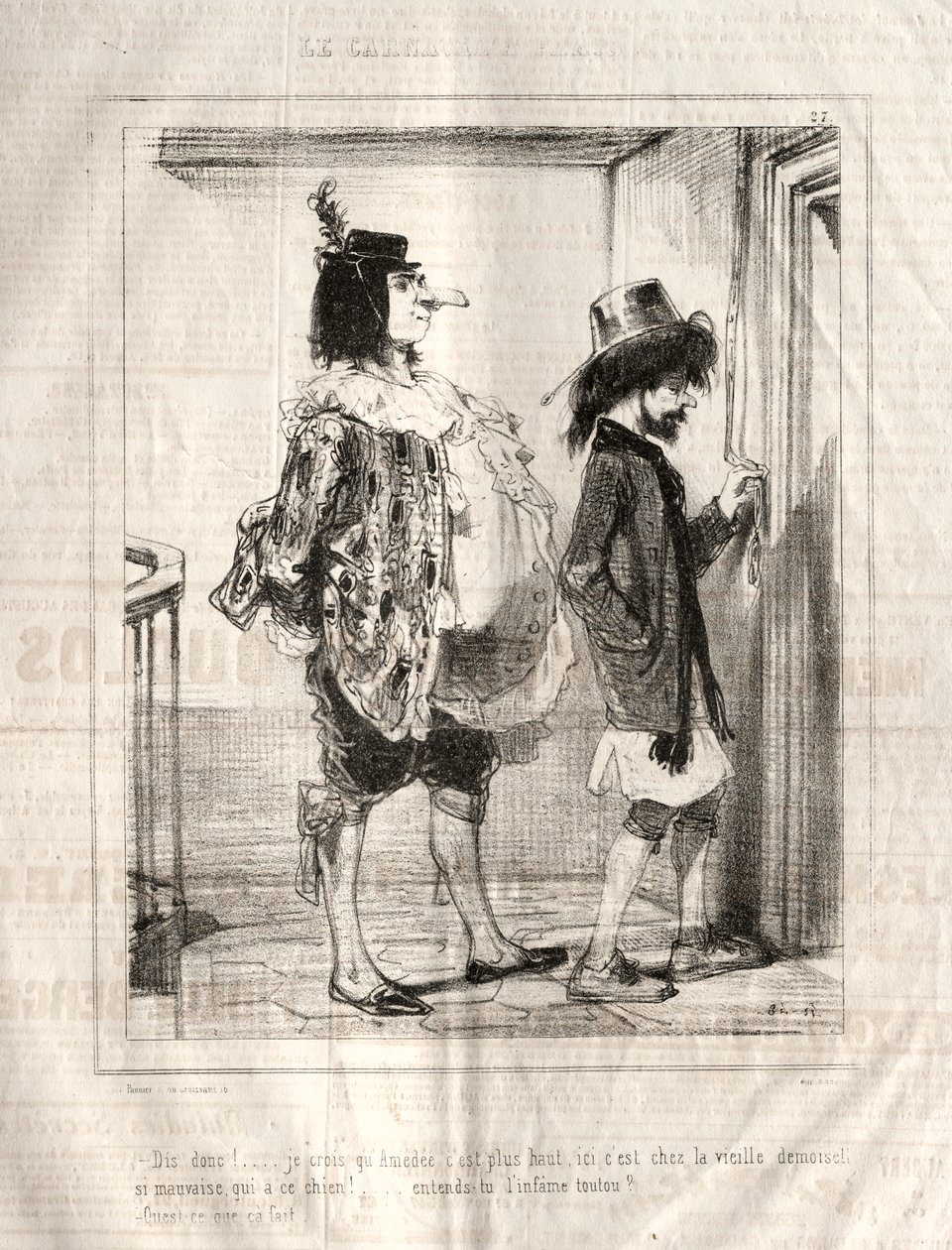 Karnevál alkotó: Paul Gavarni