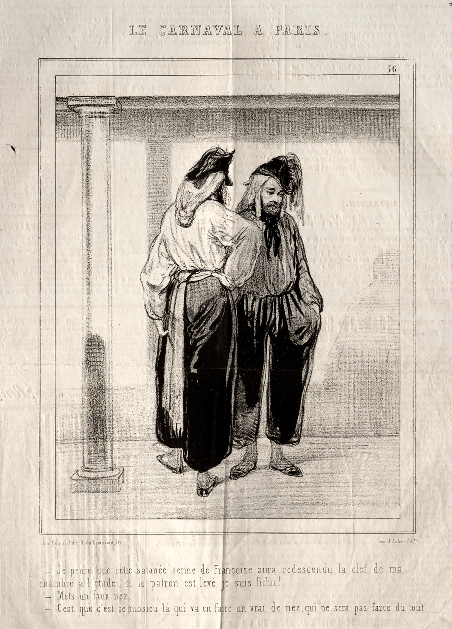 Karnevál alkotó: Paul Gavarni